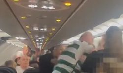 Antalya seferi yapan uçakta İskoç yolcu polise yumrukla saldırdı
