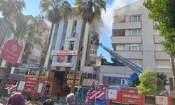 Personel yatakhanesinde çıkan yangın ekipleri alarma geçirdi