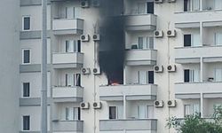 Alanya´da otel lojmanında çıkan yangında 9 çalışan dumandan etkilendi