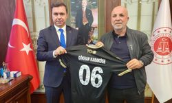 Alanyaspor yönetiminden Ankara’da Başsavcı Karaköse’ye ziyaret
