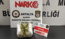 Alanya'da narkotik operasyonu: 3 kilo uyuşturucu madde ele geçirildi