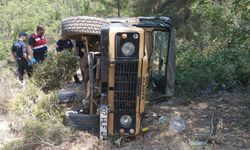 Alanya'da safari aracı uçuruma yuvarlandı: 1 ölü, 3 yaralı