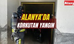 Alanya’da korkutan yangın