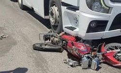 Alanya’da TIR ile motosiklet çarpıştı: 1 yaralı