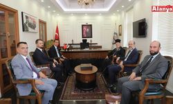Bartholomeos’tan Kaymakam Öztürk’e ziyaret