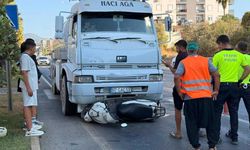 Gazipaşa'da tanker ile motosiklet çarpıştı: 2 yaralı