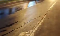 Islak yol tehlikeye davetiye çıkarıyor
