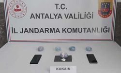 Alanya'da yarım kilo kokain ele geçirildi