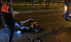Alanya'da minibüsle çarpışan motosikletin sürücüsü öldü