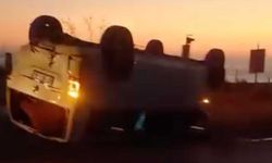 Alanya’da kamyonet takla attı: 3 yaralı