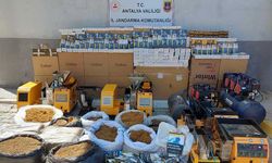 Alanya’da jandarmadan kaçak tütün operasyonu