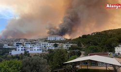 Alanya'daki orman yangını yeniden alevlendi