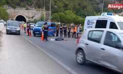 Motosikletle savrulan sürücü öldü