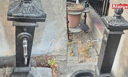 Alanya’nın merkezindeki çeşme bakımsız kaldı