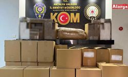 Alanya'yı da kapsayan operasyon: Milyonlarca makaron ele geçirildi