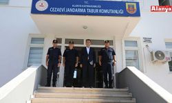 Kaymakam Şakir Öner Öztürk'ten cezaevine ziyaret