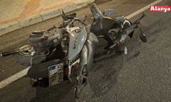 Alanya’da otomobilin çarptığı motosiklet sürücüsü hastanede öldü