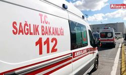 Alanya’da attan düşen genç yaralandı