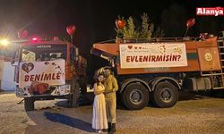 Arazözle evlilik teklifi yaptı