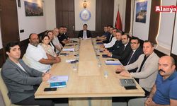 Alanya’da olası afet öncesi önlem için toplandılar