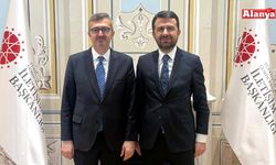 İletişim Başkanı Duran, Abdulkadir Çay’ı kabul etti