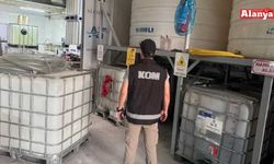 Antalya'da kaçak alkol operasyonu: 14 bin 884 litre kaçak alkol ele geçirildi