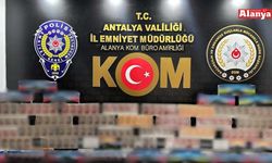 Antalya Emniyeti’nden Alanya’yı da kapsayan operasyon! Çok sayıda kaçak ürün ele geçirildi