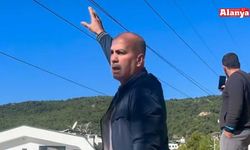 Alanya'da muhtardan inşaat firmalarına tepki