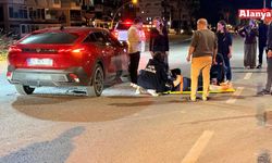 Otomobil ile motosiklet çarpıştı: 1 yaralı