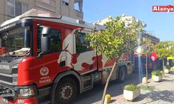 Alanya’da otelde çıkan yangın söndürüldü