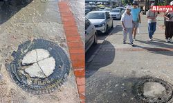 Alanya'da bir haftada rögar ikinci kez taştı