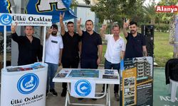 Alanya Ülkü Ocakları ALKÜ’de stand açtı