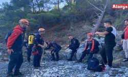 Dağlık alanda mahsur kaldı