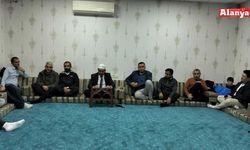 Alanya Müftüsü Mehmet Seven akşam sohbetine katıldı