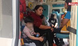 Çatıdaki yangında mahsur kalan çocukları inşaat işçileri kurtardı