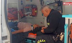 Önündeki araca çarpmamak istedi hastanelik oldu