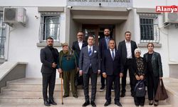 EMŞAV ve şehit aileleri Kaymakam Öztürk'ü ziyaret etti