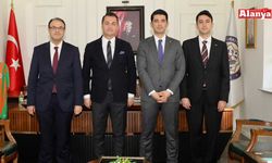 Kaymakam Öztürk meslektaşlarını ağırladı