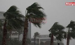 Alanya yılbaşına yağmurla girecek