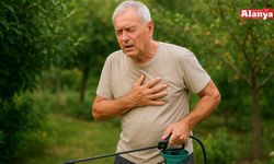 Alanya’da bahçesinde ilaçlama yaparken zehirlendi