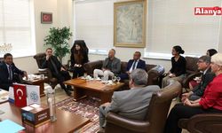 ALKÜ ile iş birliği yapmak için geldiler