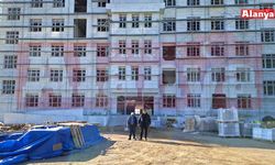 Alanya'da yeni 'Anadolu Lisesi' yükseliyor