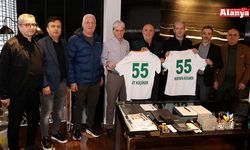 Alanyaspor’dan Küçüker İnşaat’a teşekkür ziyareti