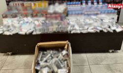 Alanya'da kaçakçılara baskın