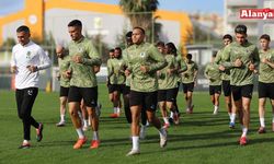 Alanyaspor, Çorum FK maçı hazırlıklarını tamamladı