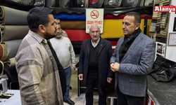 Sünbül yağmur çamur demeden ziyaretlerini sürdürüyor