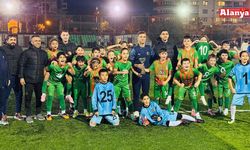 Alanyaspor U12 bölge şampiyonu oldu