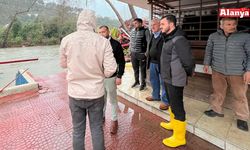 MHP Alanya’dan Dim Çayı esnafına geçmiş olsun ziyareti