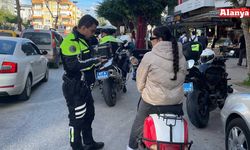Alanya’da motosiklet denetimleri arttı