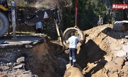 Büyükşehir’den Alanya’da yol yapım çalışması
